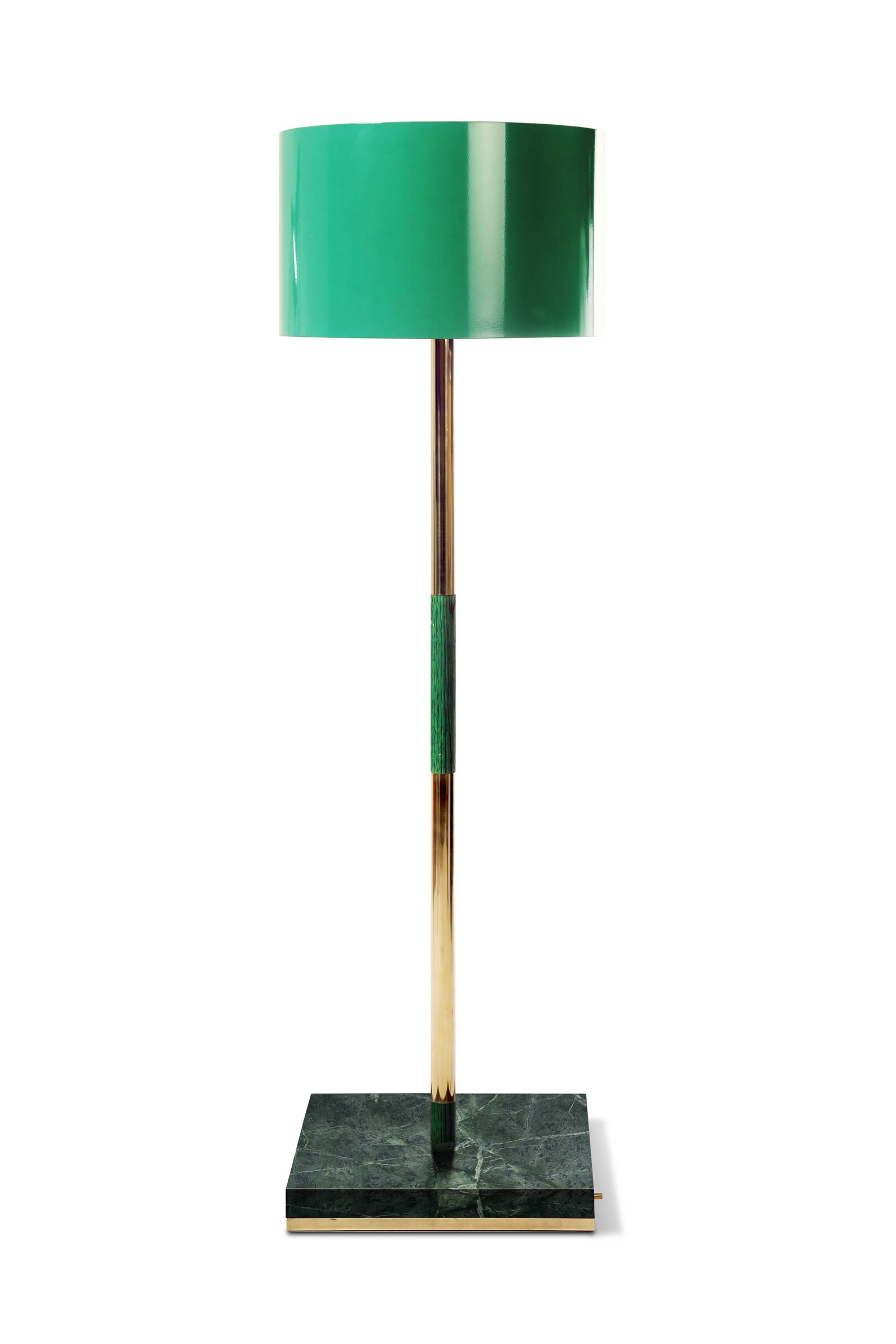 Green Marble Floor Lamp Accent Lamp Unique Floor Lamp Designer Etsy
