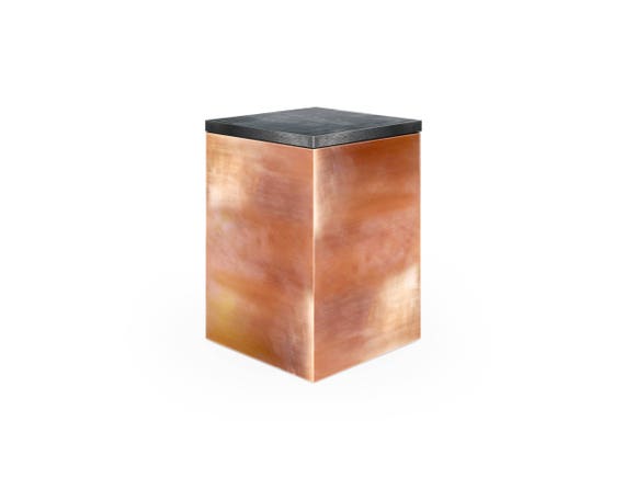 Copper marble 2024 coffee table