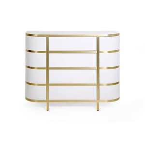 Modern sideboard High gloss white cabinet Luxury dresser White storage Bedroom sideboard Contemporary sideboard