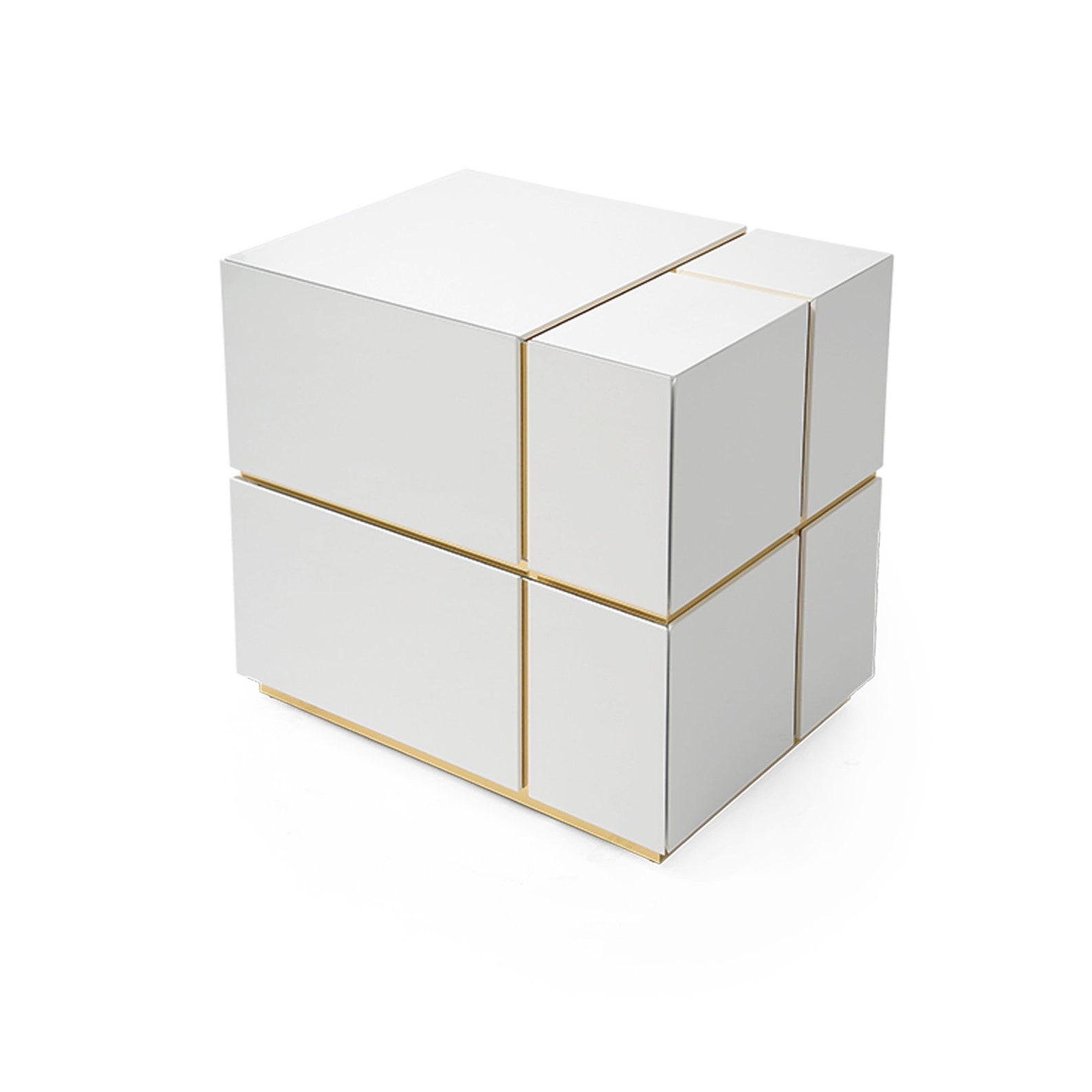 White bedside tables Set of nightstands 2 bedside tables Etsy