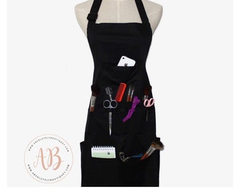 Hair Stylist Apron Etsy