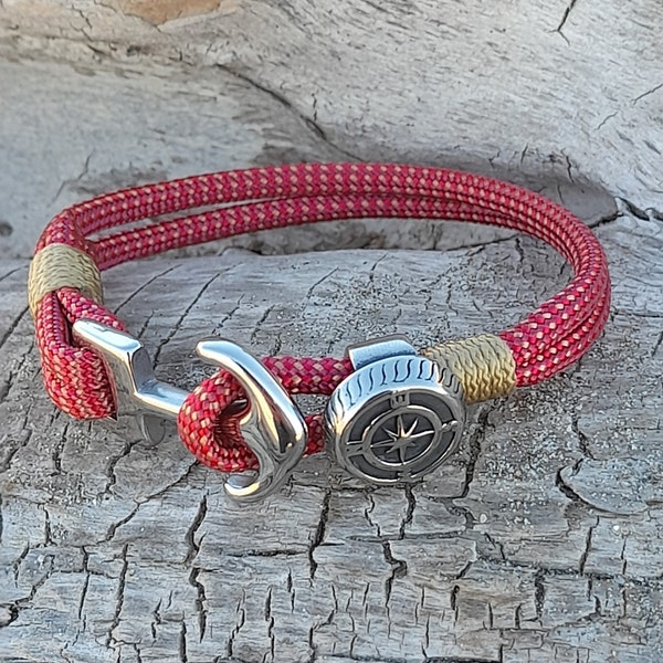 BRACELET MIXTE gold and vino