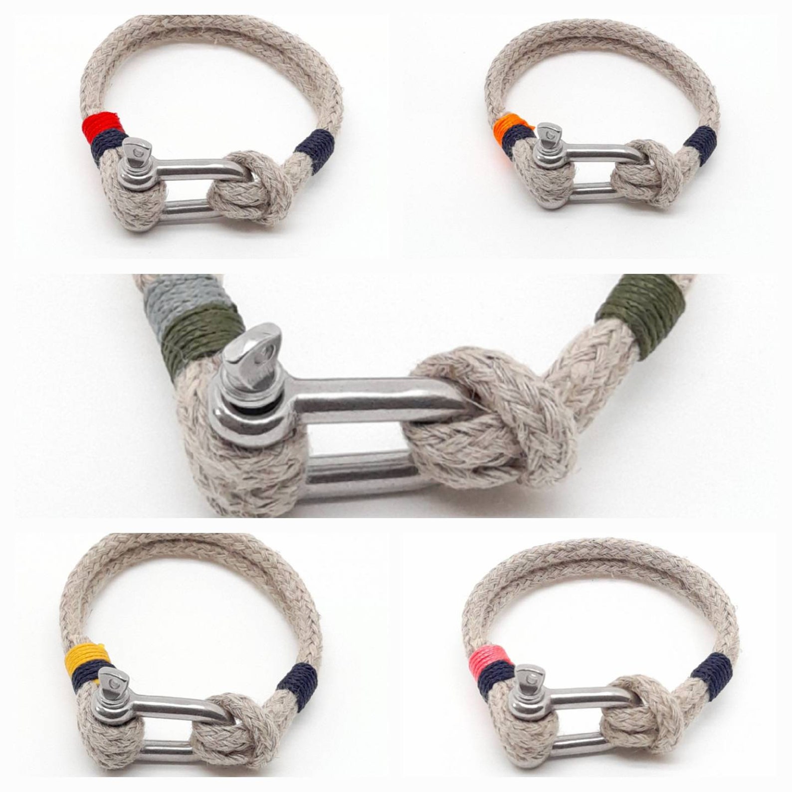 Hemp Rope Bracelet - Etsy