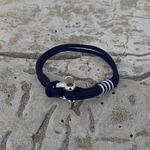 bracelet mini manille, bracelet enfant, bracelet femme PULL MARINE