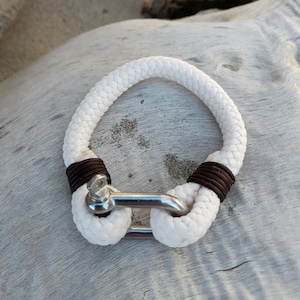 Paracord bracelet handmade in France, men's bracelet. Fathers Day