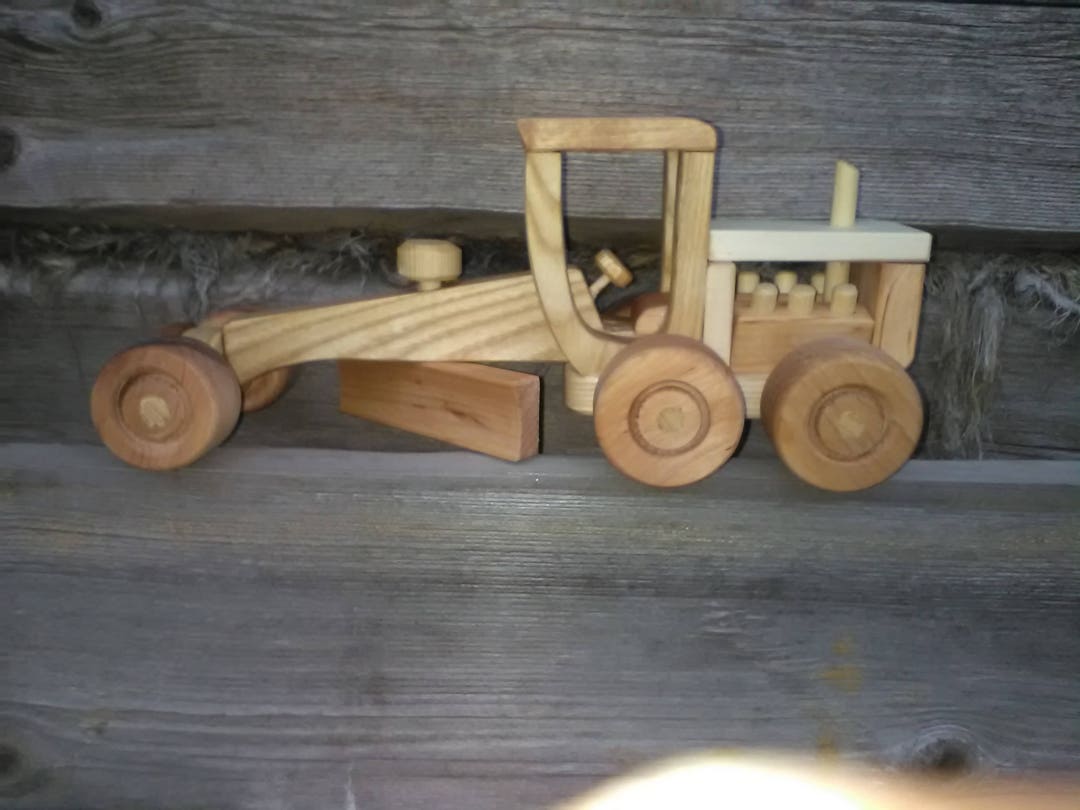 Wooden Toy Handmade Natural Wooden Crayder Etsy