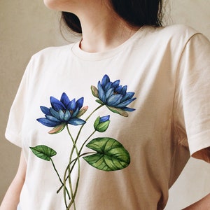 Blue Lotus T Shirt 