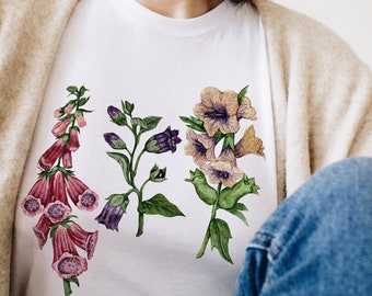 Poisonous Plants T-Shirt: Witchy Garden Botanical Tee