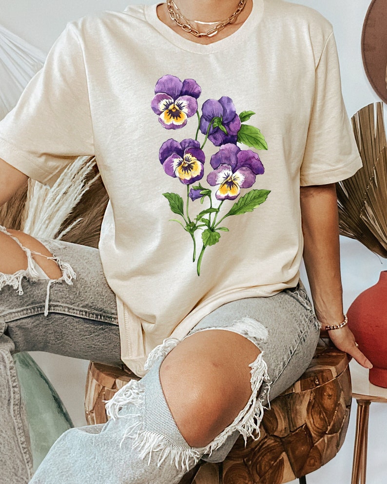 Crushed 'Pansy' Shirt main image 0
