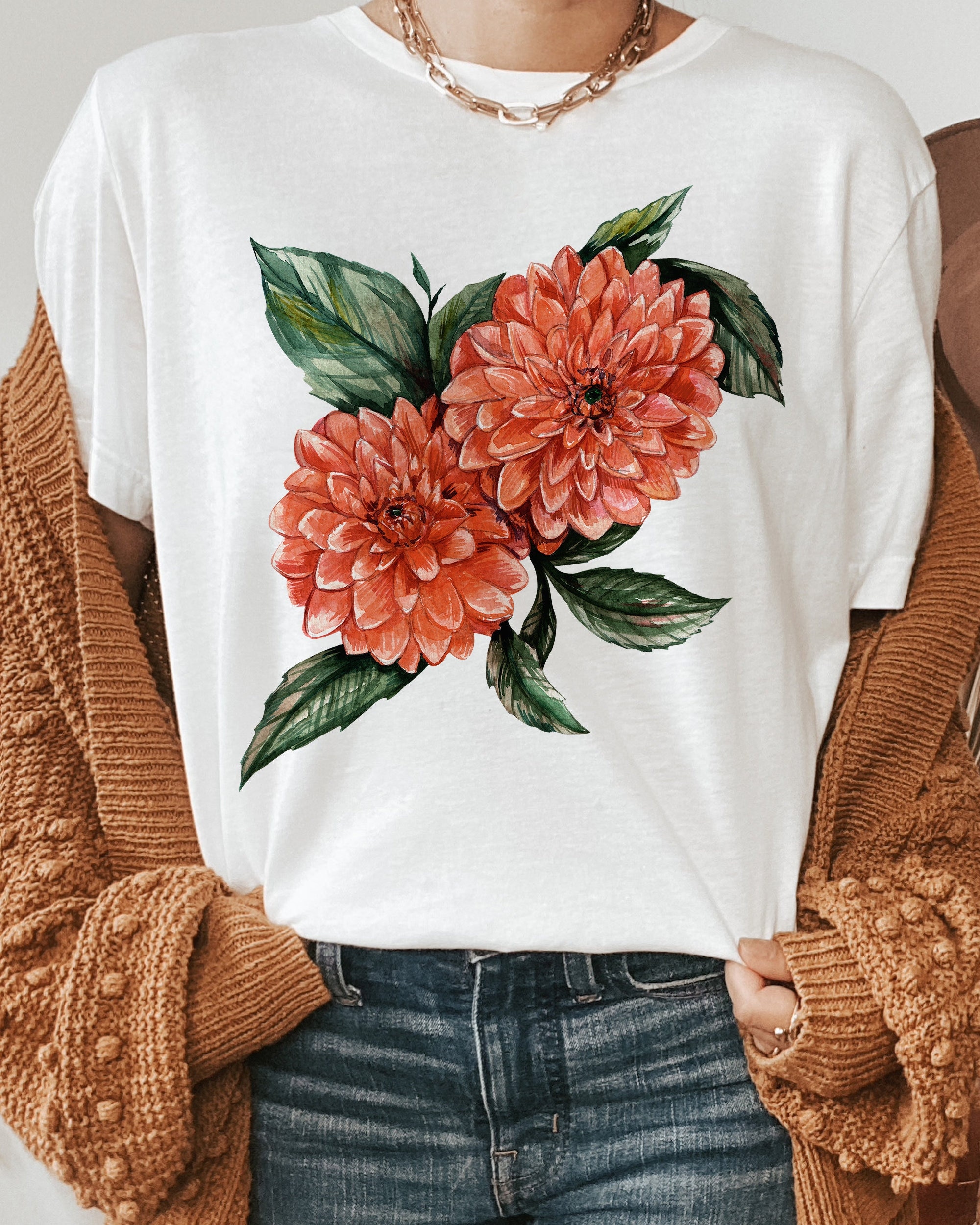 Fall Favorite! Floral Dabu Shirt