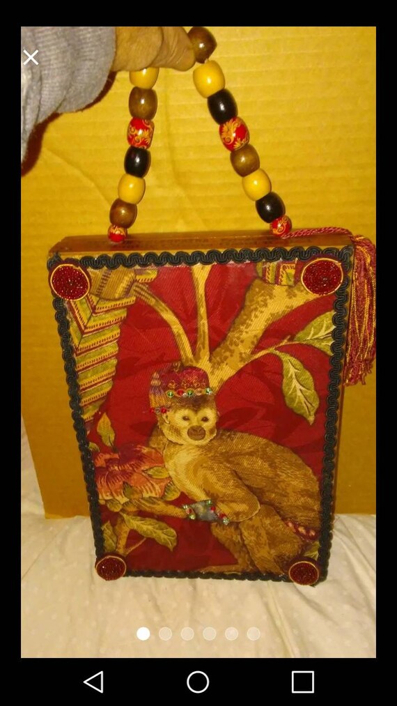 1950s cigar box purse