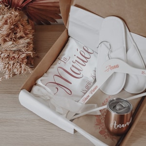 Box Future Mariée personnalisée /Cadeau pour Future Mariée /Coffret cadeau mariée /Cadeau Mariage /Box Mariage /Cadeau fiançailles/Bride Box