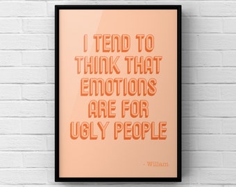 Willam Belli quote funny joke art print, RuPauls drag race, Drag queen, LGBT, LGBTQ, Pride, illustration 5x7 A4 art print, gift, decor