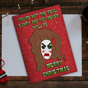 Alaska lil poundcake Carte de Noël, Carte de vœux RuPauls drag race, RuPaul, Drag queen, LGBT, Pride, Carte A5, Carte de Noël, blague drôle, cadeau