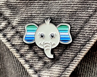 MLM Uomini Amorevoli Uomini elefante elefante pin smalto, lgbt, LGBTQIA, bandiera dell'orgoglio, pin gay pride, gay, lesbica, pin lgbt, pin smalto lgbt, gay