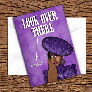Jaida Essence Hall verjaardagskaart, RuPauls drag race wenskaart, RuPaul, Drag queen, LGBT, A5 kaart, grap grappig, cadeau, verjaardagskaart, verjaardag