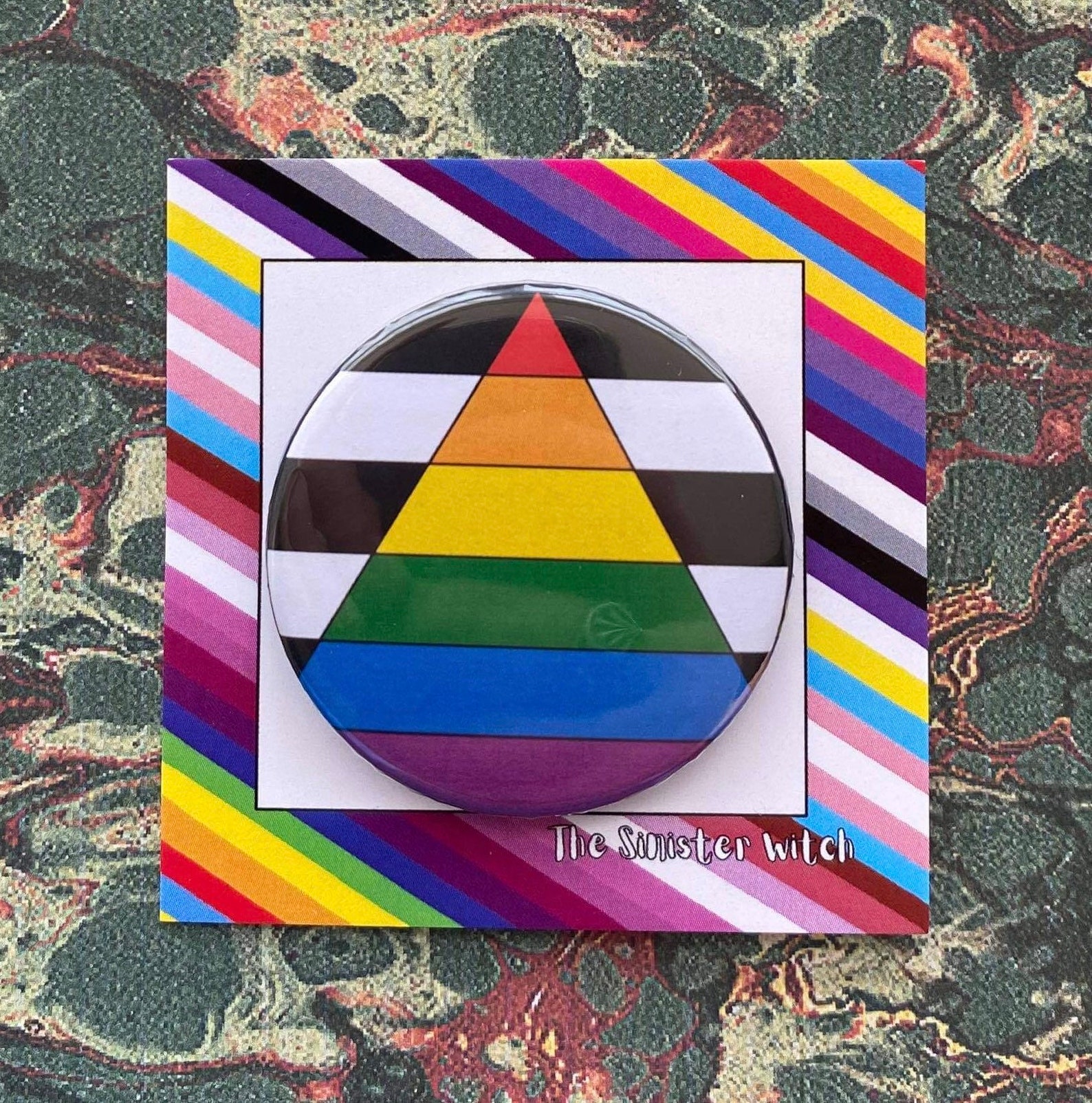 StraightAlly pin badge lgbt LGBTQIA pride gay pride Etsy