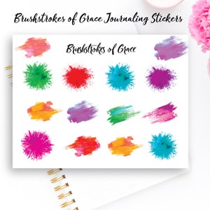 Bible journaling stickers, Christian stickers, Bible journaling kit, Bible study stickers, prayer journal, planner stickers, Bible journal