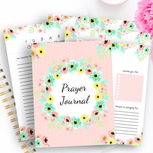 Printable Prayer Journal/ Prayer Journal/ Prayer Journal for - Etsy