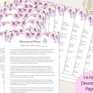 Daily Devotional Printables/ Prayer Journal/ Prayer Printables ...