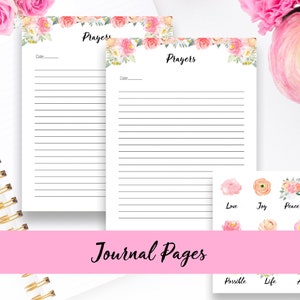 Printable Prayer Journal/ Faith Planner/ Bible Study Printables/ Bible ...