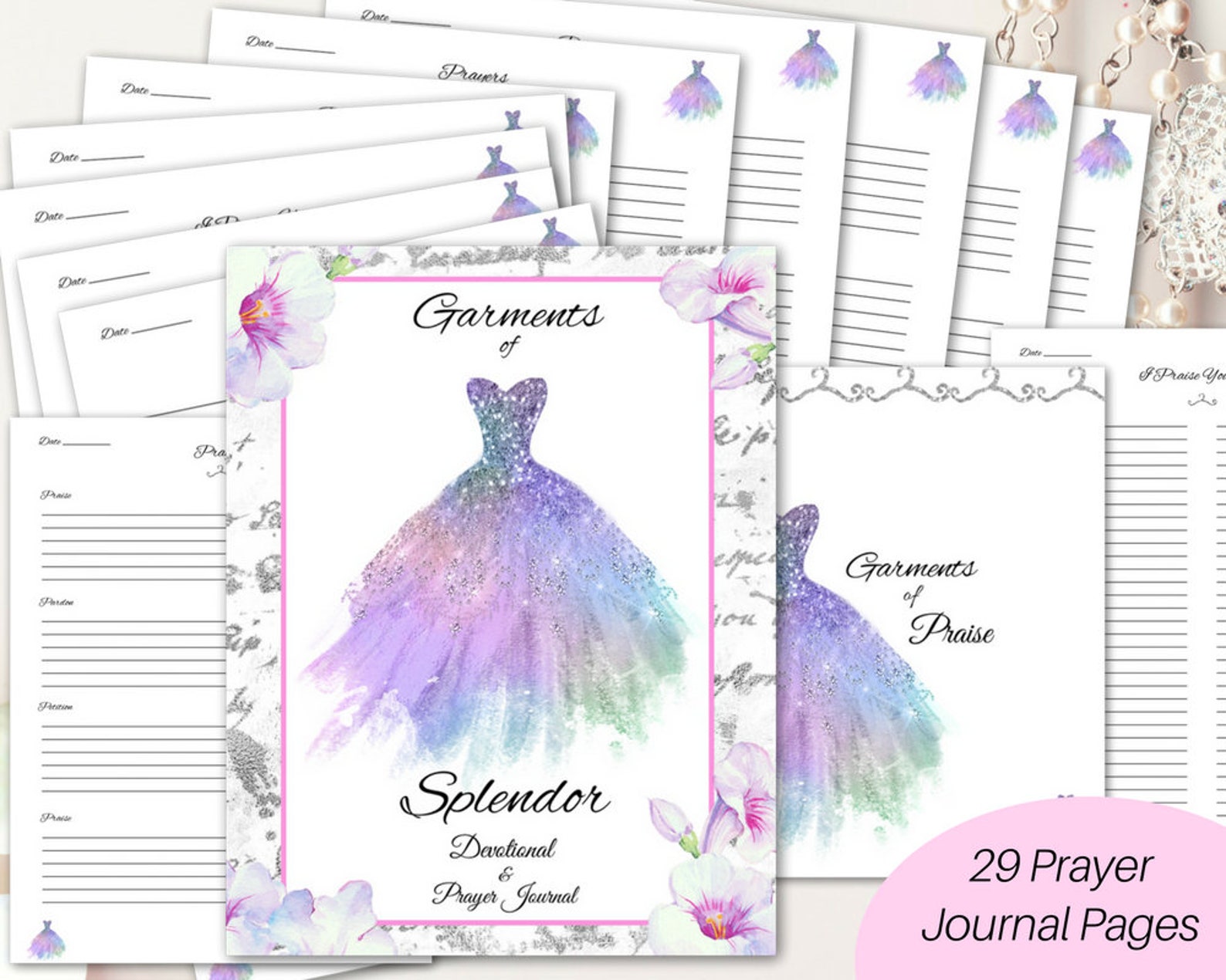 Daily Devotional Printables/ Prayer Journal/ Prayer Printables ...