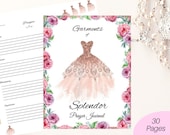 Printable prayer journal/ devotional planner/ scripture journal/ Bible study journal/ daily devotional journal/ Christian planner/ faith