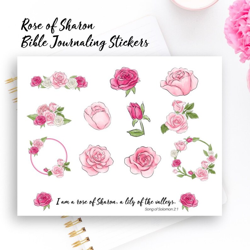 Bible Journaling Stickers Faith Stickers Bible Journal Etsy