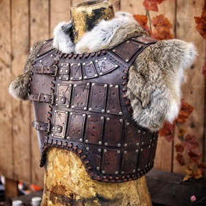 Studded Leather Armor - Perfect for LARP, Cosplay & Collectors - handmade with best materials ecologically tanned