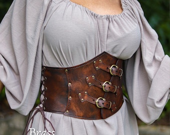 rurumu: レザー コルセット ベルト Amazon | LIMHOO レザーコルセットベルト レディース ゴムコスチューム