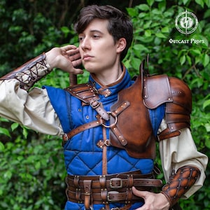 Viking Leather Armor for LARP and Renaissance Festivals