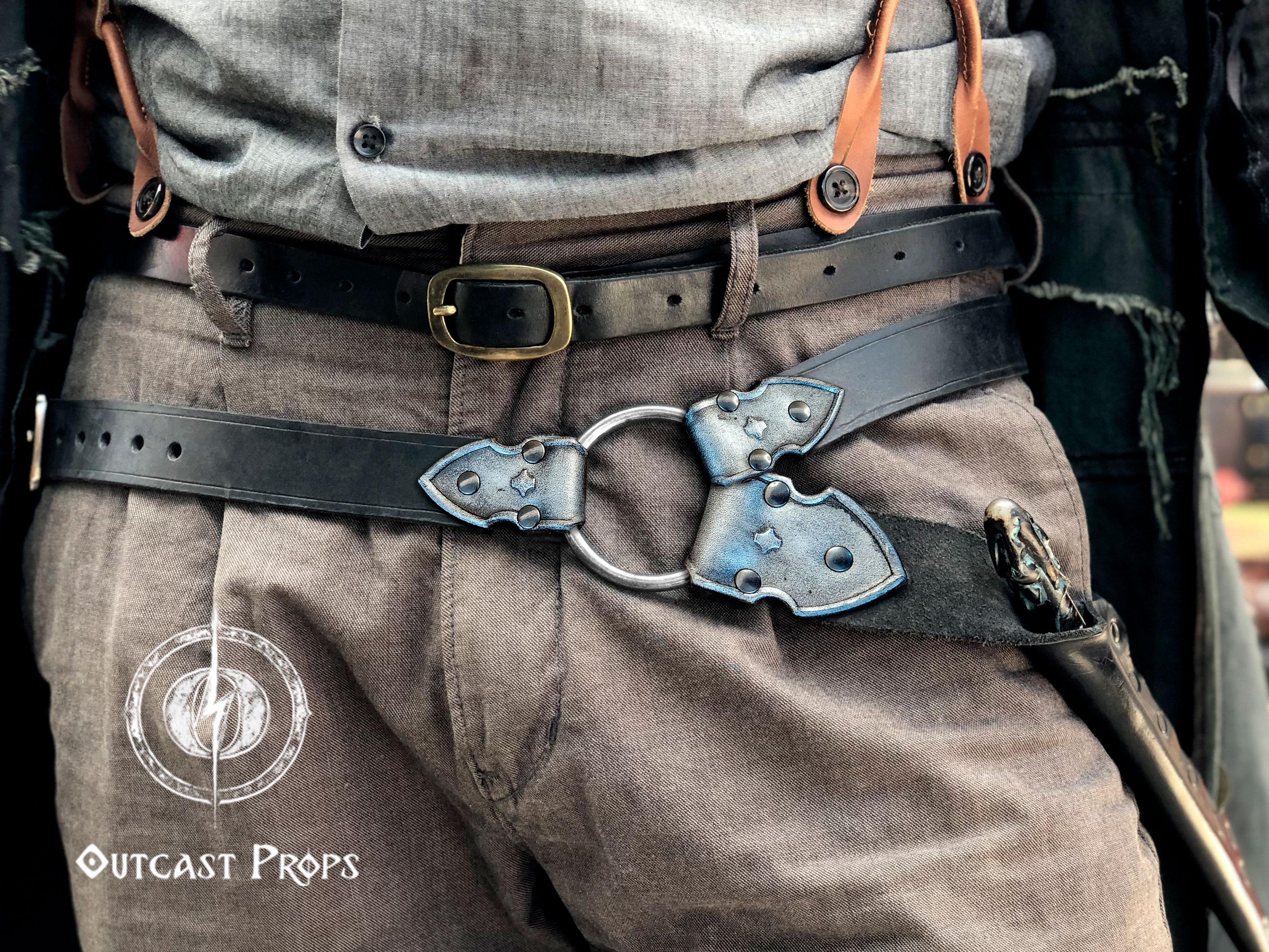 Enchanted Leather Wand Holster: Wizard Belt for LARP, Cosplay, and Magical  Adventures - Etsy, image size:3000x2250