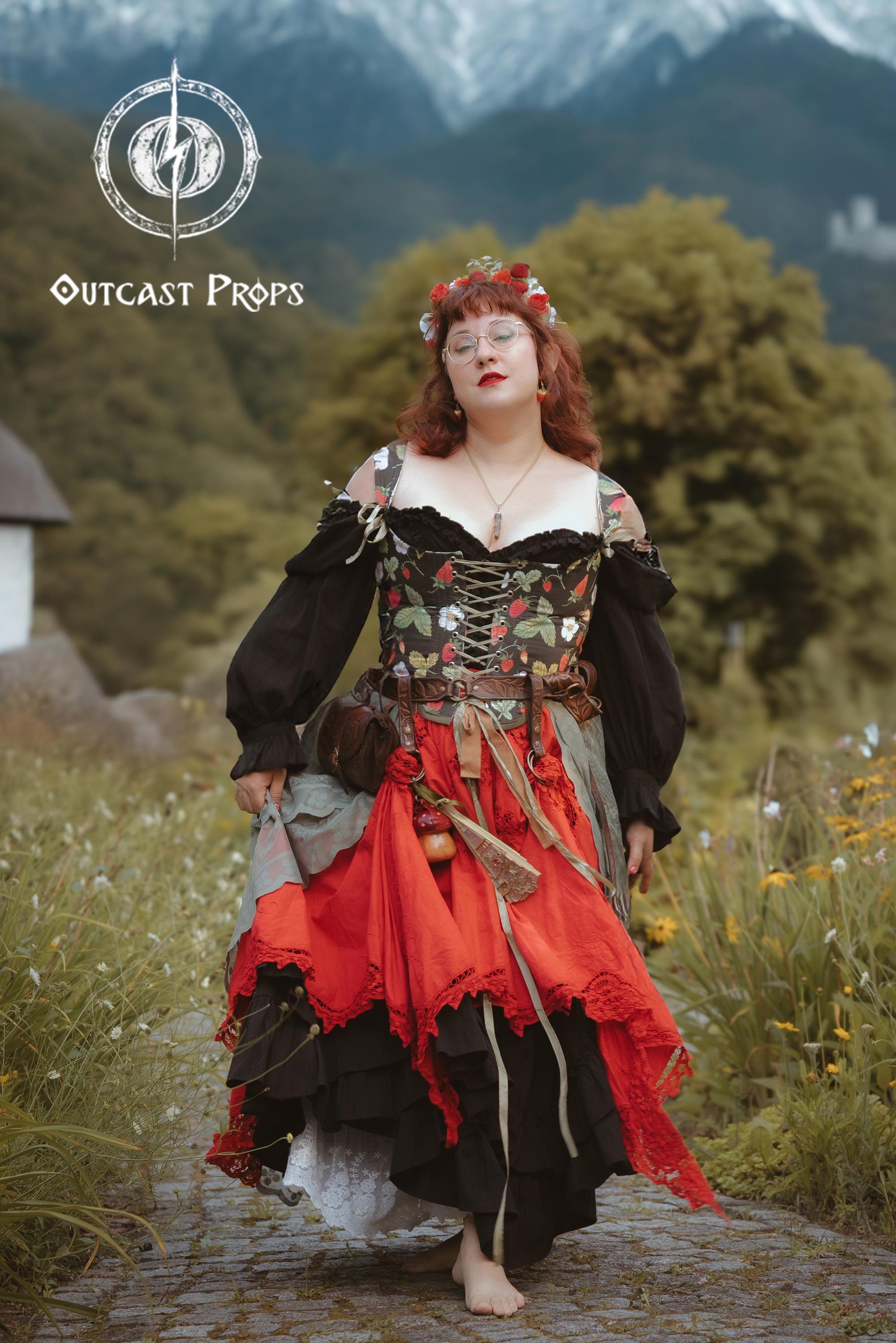 Sac Banane Décontracté Pour Accessoires De Costume De La Renaissance - Sac Banane Pour Cosplay, Randonnée, Festival, Sac à Dos Décontracté (marron), Couleur Unie