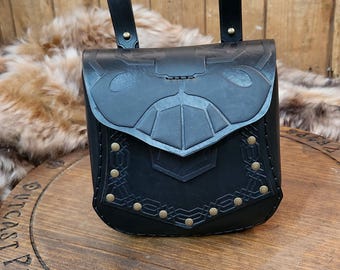 レザーベルトポーチ 中世ファンタジーウエストバッグ LARPコスプレ