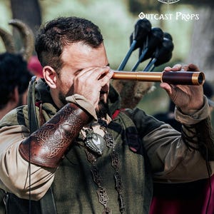 yggdrasil leather bracer viking bracers archery arm guard leather arm guard viking armor for larp viking costume leather armor