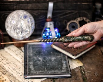 Knocker Magic Wand Enchanting Handcrafted Elegance for LARP Ren Fair Wizardry  Sorcery Witchcraft and Fairy Realms