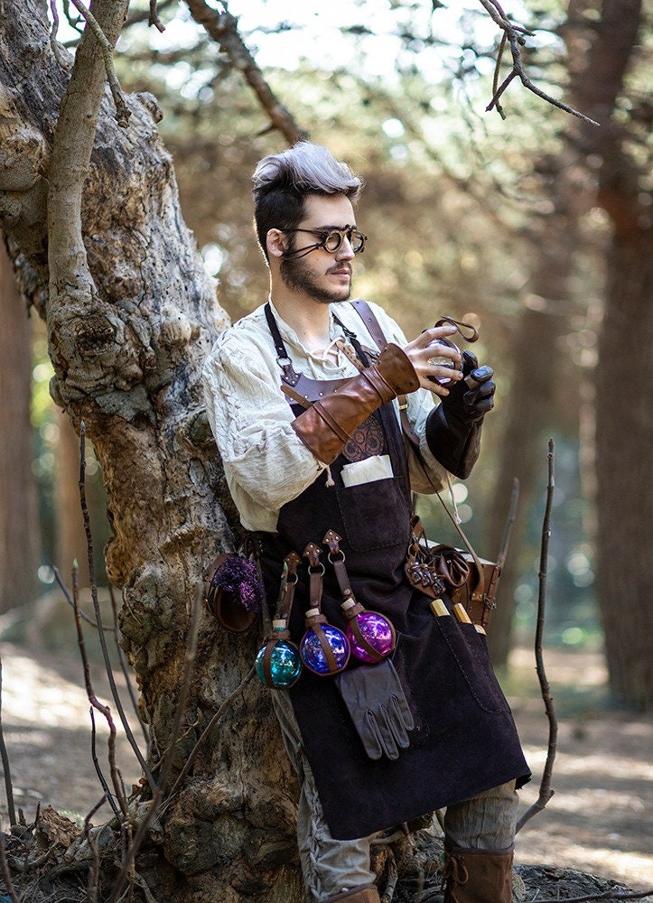 Medieval Eyeglasses Steampunk Eyewear Alchemist Larp Glasses Etsy