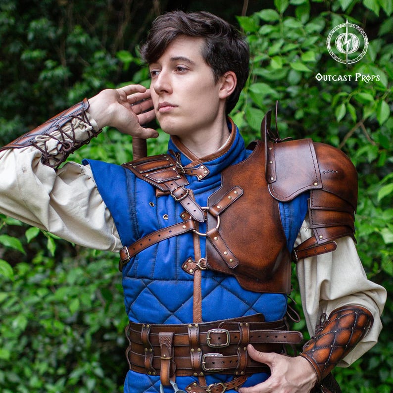 Viking Leather Armor for LARP and Renaissance Festivals