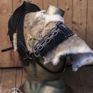 Viking Leather Armor Leather Armor Men Viking Armor Men Leather Pauldron Leather Shoulder Armor Barbarian Armor LARP Armor Cosplay