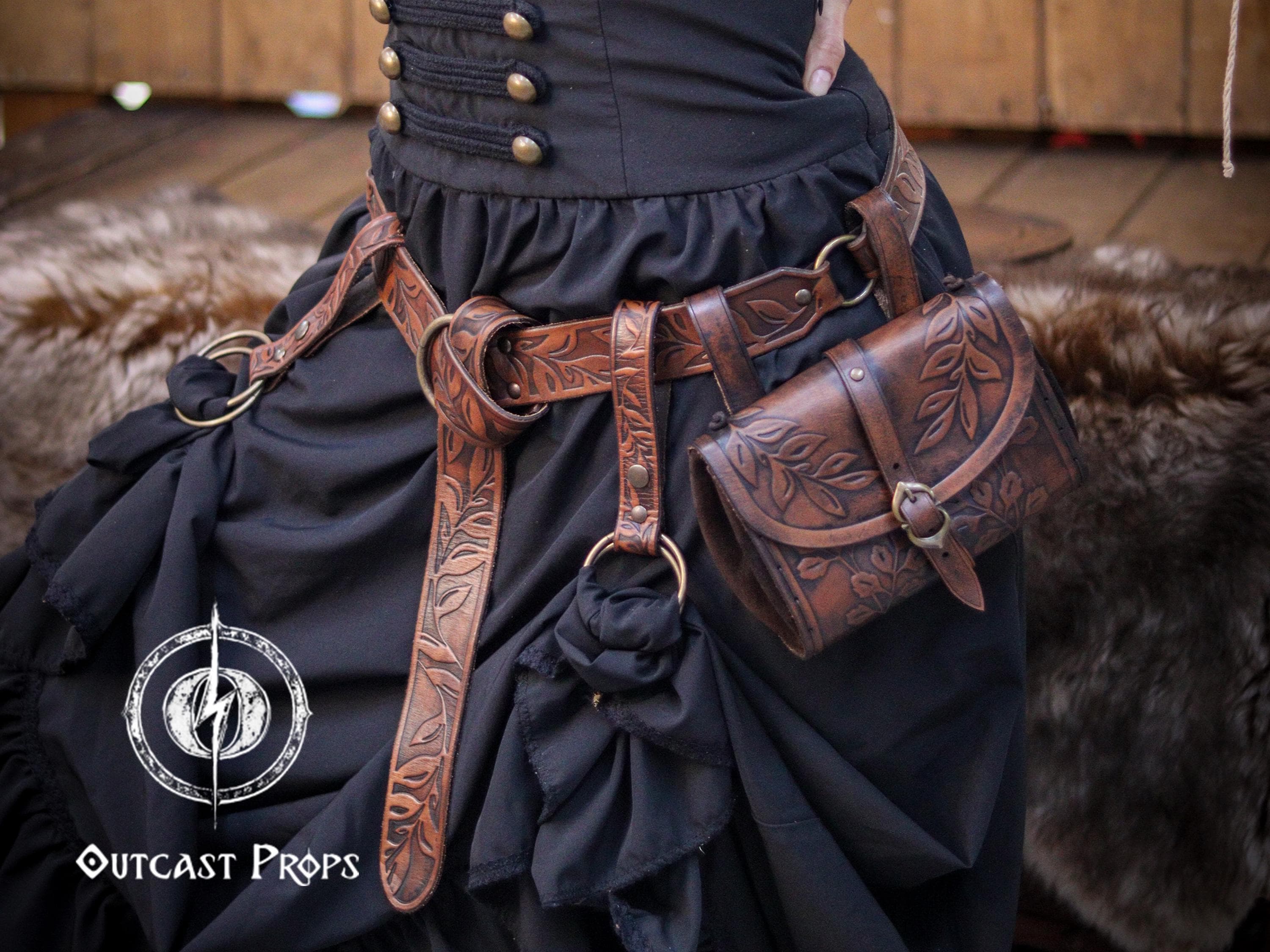 Pirate Belt Renaissance Costume Accessories Belt Pouch Coin Purse