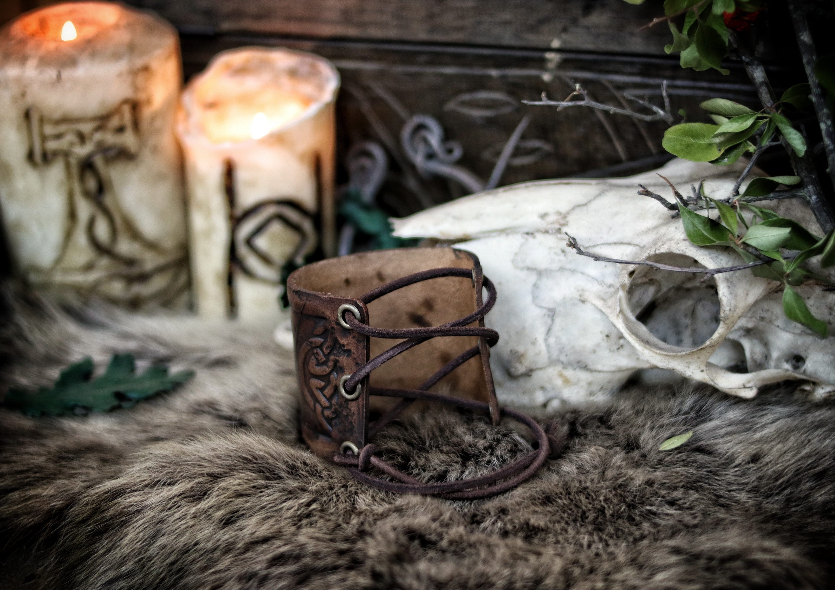 VASSAGO Lilith Armband met zegel van de Lilith, handgemaakt