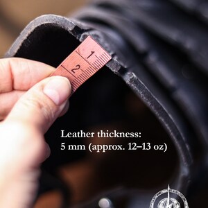 Leather Greaves Viking Greaves Dragon Scale Leather Leg Armor Shin Guards Larp Armor Viking Armor Witcher Armor Fantasy Armor