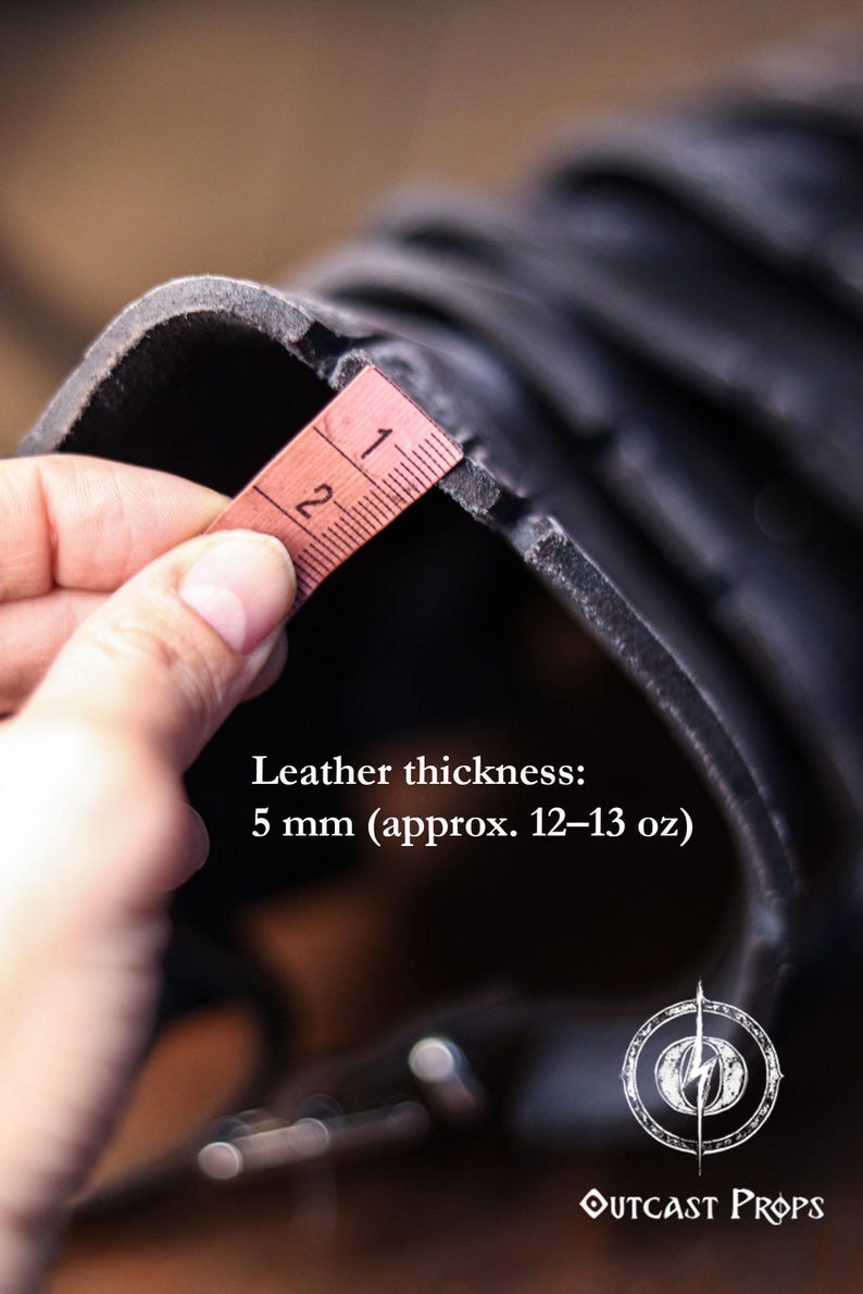 Leather Greaves Viking Greaves Dragon Scale Leather Leg Armor Shin Guards Larp Armor Viking Armor Witcher Armor Fantasy Armor