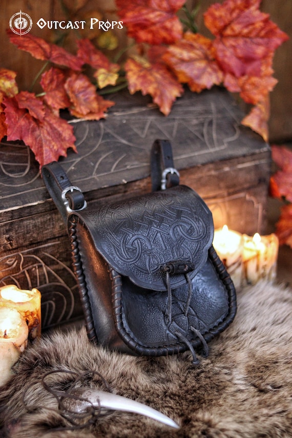 Renaissance Bag TOM FORD Suede-Trimmed Full-Grain Leather Belt Bag