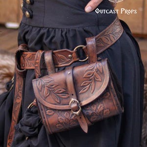 Medieval Leather Hip Bag