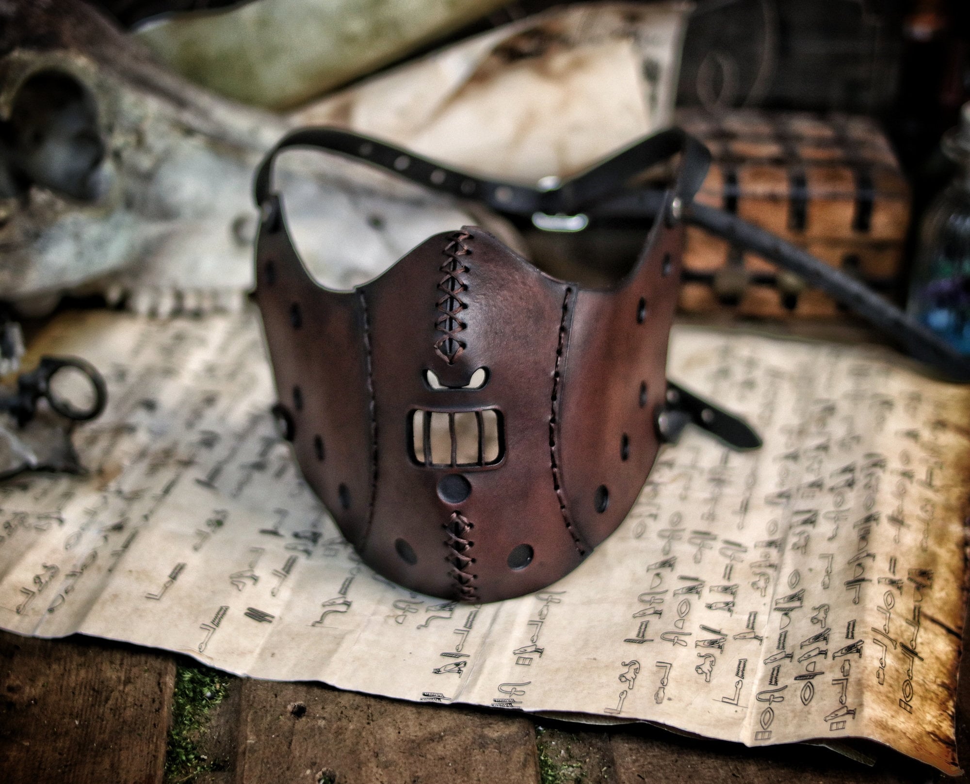 ハンニバル・レクター レザーフェイスマスク ホラー ハロウィン