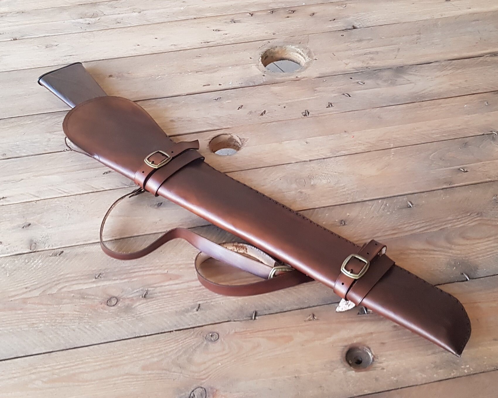 lever action scabbard backpack