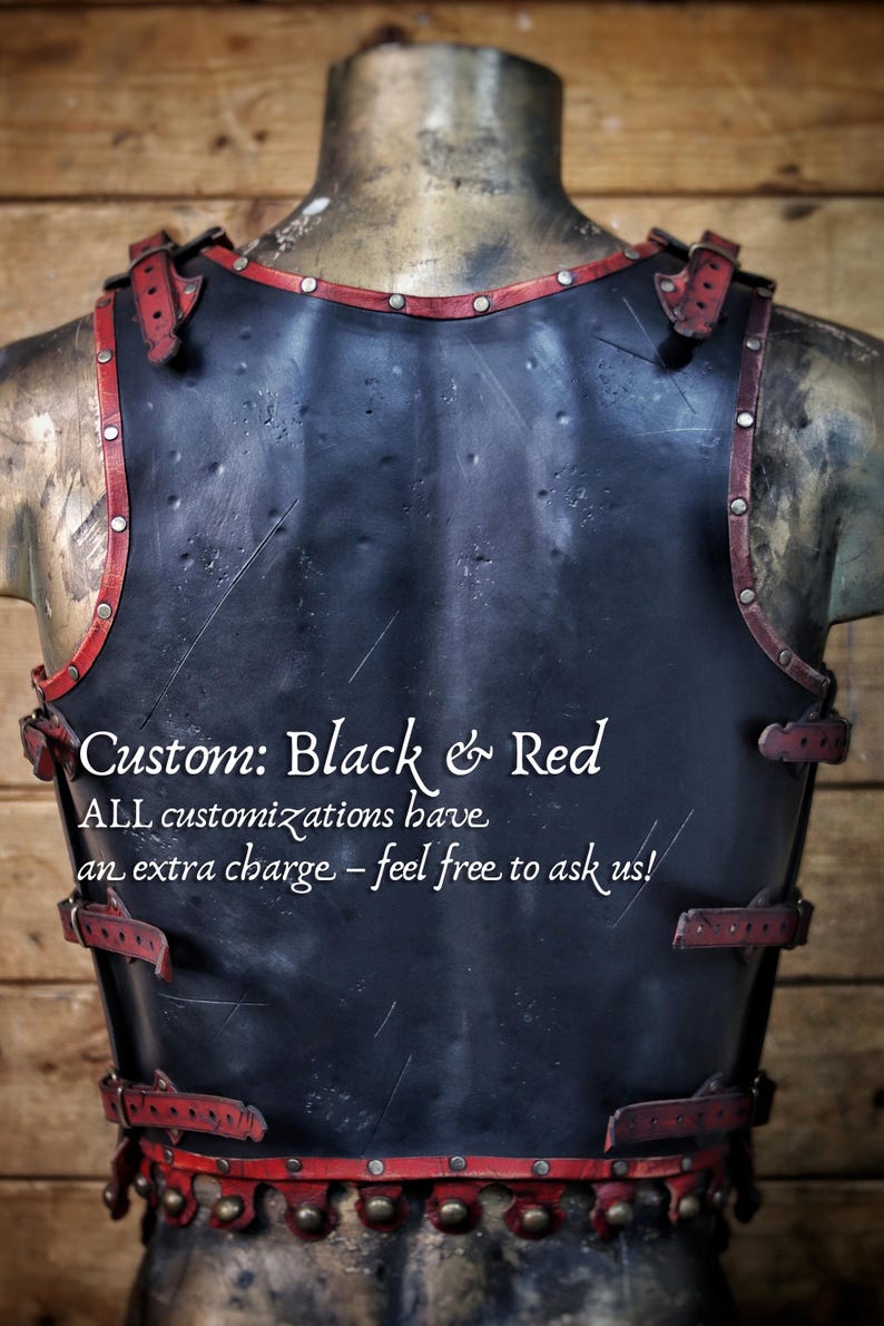 Authentic Roman Gladiator Leather Cuirass - Medieval LARP Armor for Spartacus Cosplay & Fantasy Reenactments