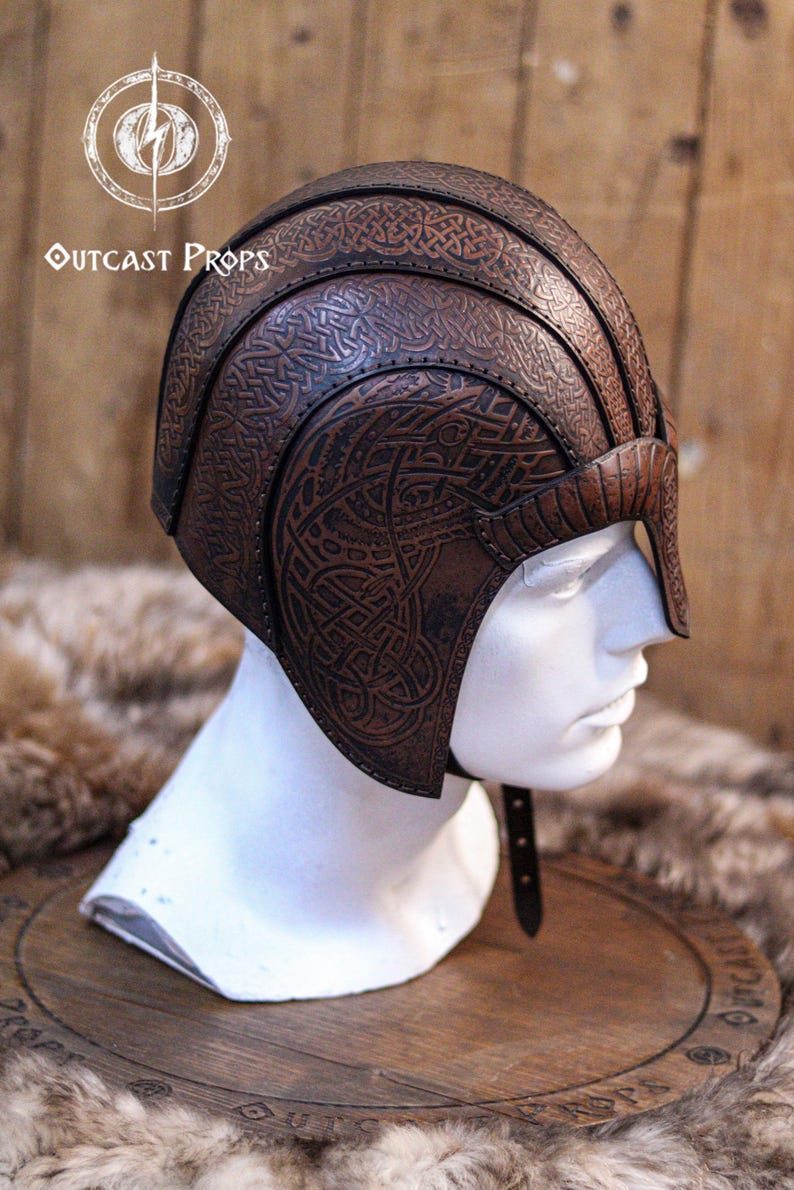 Celtic Viking Fusion Leather Armor Set for LARP, Renaissance Fairs & Fantasy Events - Handcrafted Warrior Costume