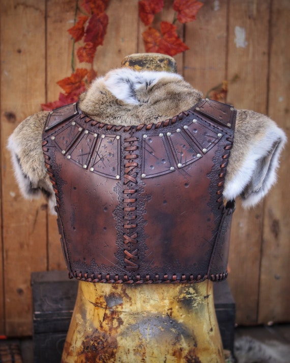 Studded Leather Armor Perfect for LARP, Cosplay & Collectors Handmade With  Best Materials Ecologically Tanned -  Israel